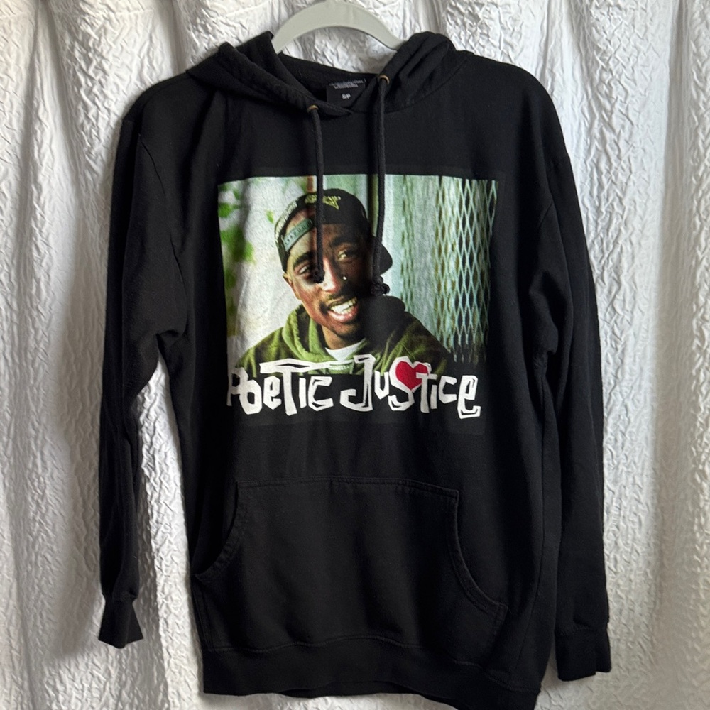 Black poetic justice Graphic Hoodie